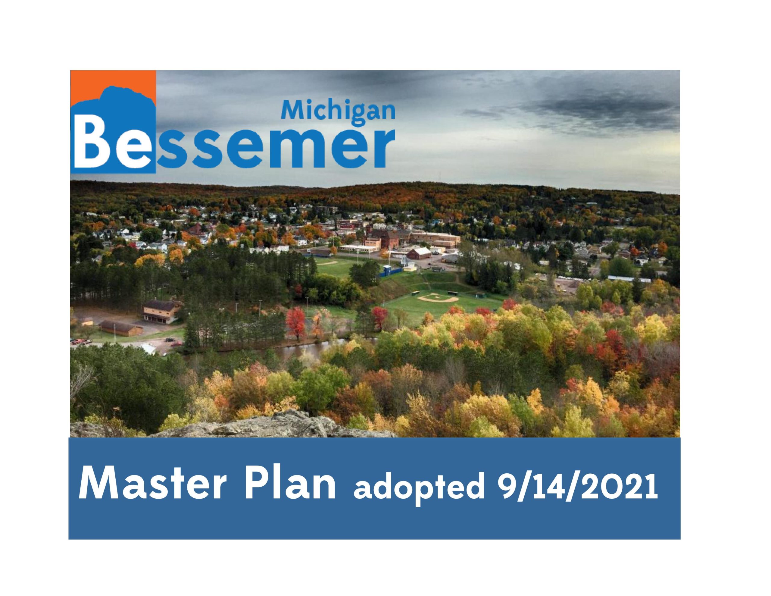 Cover page of the City's Master Plan adopted 9/14/2021